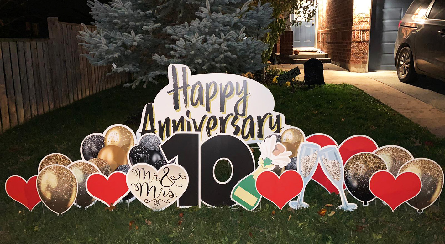 Lawn signs Hamilton Ontario