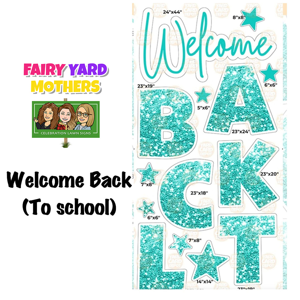 Back to School Yard Signs