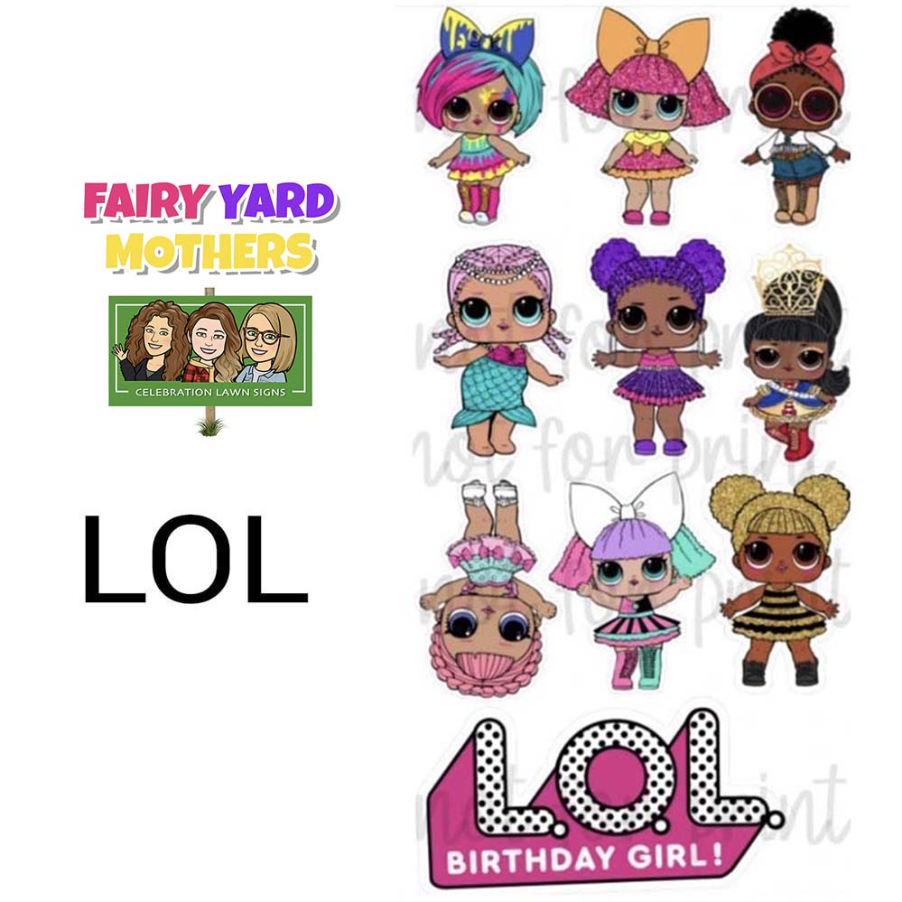 LOL Yard Sign Themes