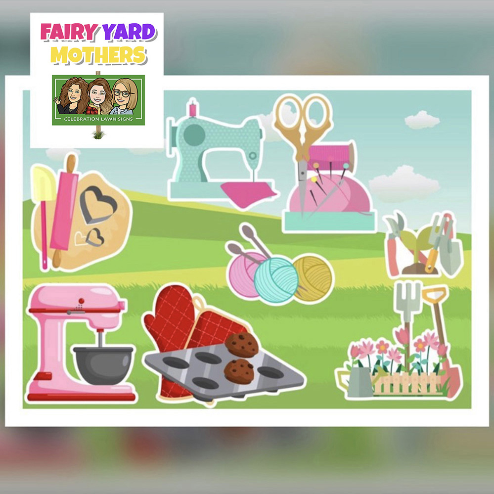 Mom Yard Sign Themes