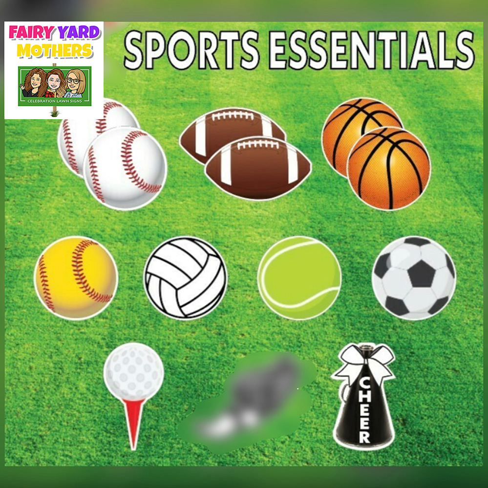 Sports Essentials Yard Sign Themes