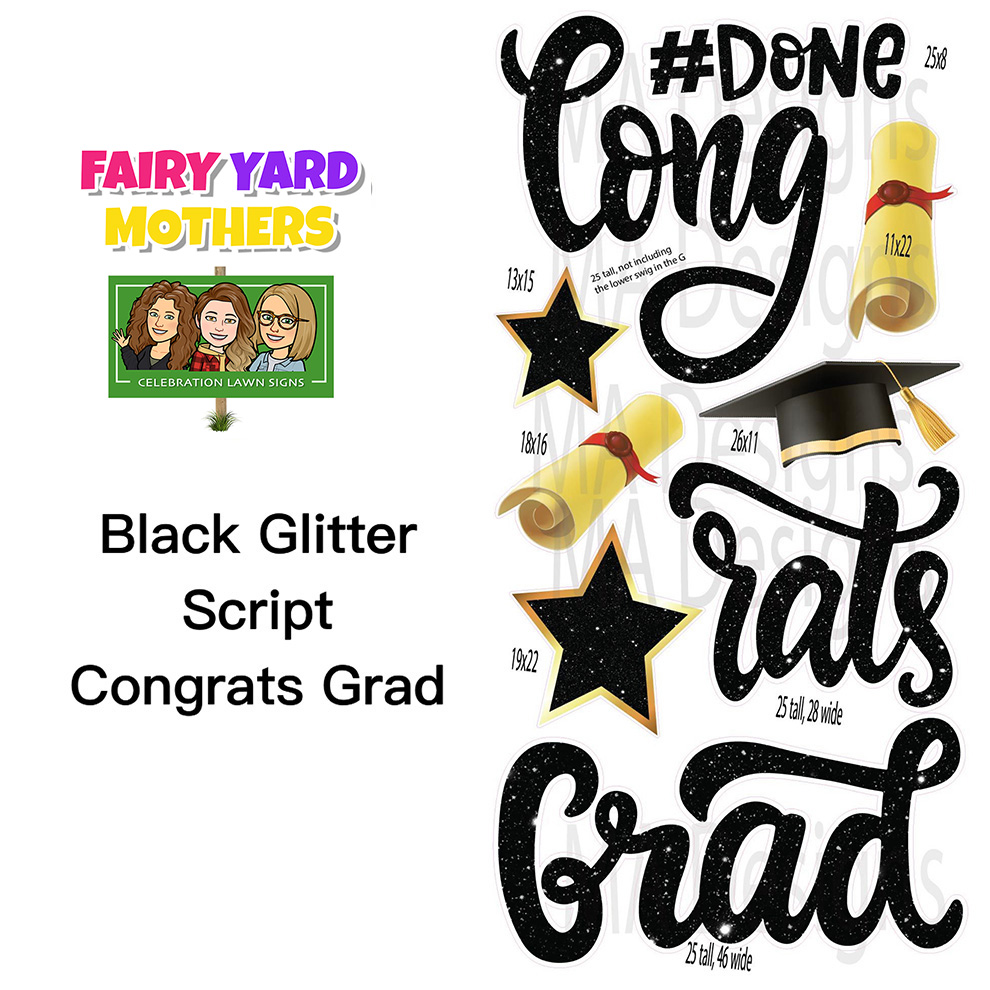 Graduation Yard Sign Themes
